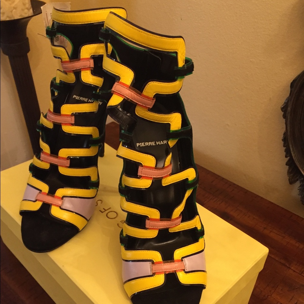 PIERRE HARDY HEELS SZ 10.5